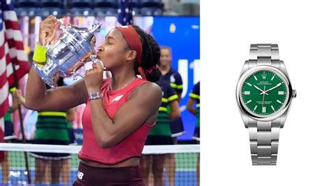 coco guaff rolex|coco gauff us open watch.